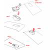 Dilwe RC Door Hinge Handle, Plastic, Car Door Hinge Handles Kit for T4 1/10 RC Vehicle Upgrade Parts, 6 Pcs/Set, Black view 3