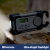 4Patriots Liberty Band Emergency Solar Radio: NOAA Weather Radio with Solar Panel & Power Bank view 4