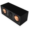 Klipsch Reference Next-Generation R-50C Horn-Loaded Center Channel Speakers for Crystal-Clear Home Theater Dialogue in Black view 1