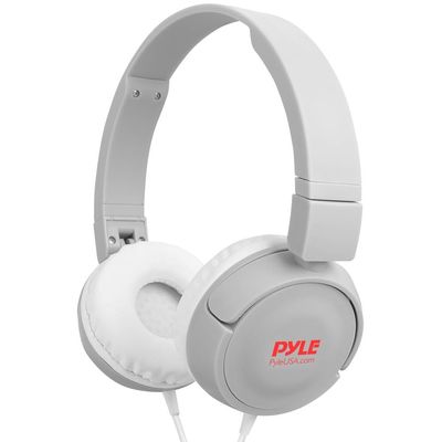 Comfortable Lightweight Kids Wired Headphones - Foldable Adjustable Corded On Ear Headset for Children/Boys/Girls - Smartphones/Computer/Tablet/School/Kindle/Airplane Travel