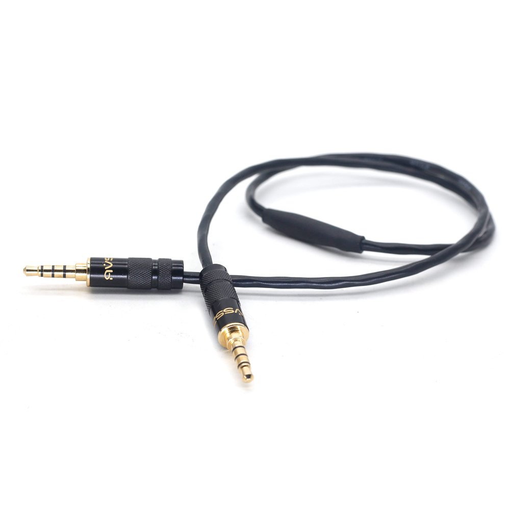 SZJELEN Eartec Ultralite HUB Three-Way Call Serial Cable Double HUB Cable 50CM (Straight Plug Cable)