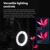 Godox MF-R76 Universal Macro Ring Flash Light GN14 10 Levels Adjustable Brightness with 8pcs Adapter Ring Replacement for Canon Nikon Sony Fuji Olympus Panasonic Pentax DSLR Camera view 4