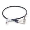 SZJELEN Red Epic Timecode Cable,Right Angle 00B 4pin to 3.5mm Audio Plug Timecode Cable for Tentacle Sync Red Epic/Red Scarlet-W/Red Raven/Weap/Gemini view 1