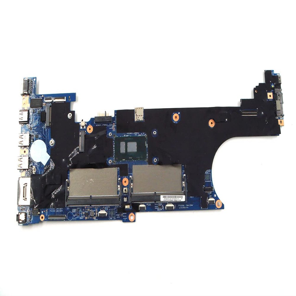 Bayjebu Parts for Lenovo ThinkPad T580 Motherboard Intel i5-7200U HD UMA Graphics System Board 01YR248