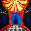 AOSTO Photography Backdrop Carnival Circus Birthday Party Decor Photo Background Baby Shower Dessert Table Cake Smash Photocall Studio (150x100cm(5x3ft),XT-6697) view 2