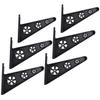 POPETPOP Umbrella Wall Hanging Rack Snowboard Display Holder Strong Storage Bracket for Skateboards Helmets Capacity Organizer for Home Garage view 1