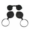 10x42 Optics Binocular Caps, Objective Lens Caps Rubber Waterproof Binoculars Protective Covers for Compact Binoculars view 1