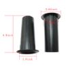 MEETOOT 2pcs Speaker Pilot Hole Outlet 50x120mm Speaker Cabinet Port Tube for Speaker Cabinet, Portable Speaker, Home Speaker or Car Speaker view 2