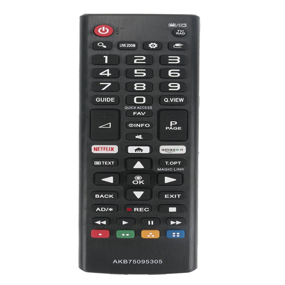 AKB75095305 Replaced Remote Control Compatible with LG TV 32LJ610D-TA 32LJ610U-TD 32LJ610Z-TD 32LJ620D-TD 32LJ616D-TA 32LJ618D-TF 32LJ610D 32LJ618U 43UK6950PLB 43UK6710PLB 43UK6510PLB 43UK6550PLD