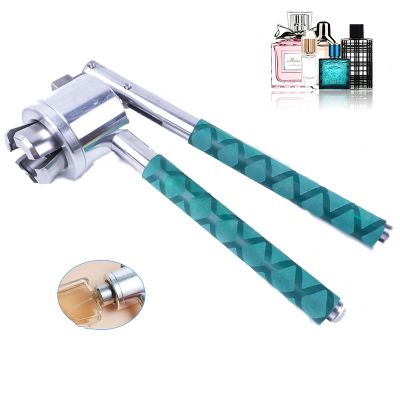 1PCS 13mm Flip Off Vial Crimper,Manual Perfume Crimper,Stainless Steel Sealing Machine,Bottle Capper Tools Handle Anti-Skid,Green