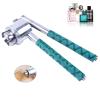 1PCS 13mm Flip Off Vial Crimper,Manual Perfume Crimper,Stainless Steel Sealing Machine,Bottle Capper Tools Handle Anti-Skid,Green view 1