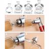 1PCS 13mm Flip Off Vial Crimper,Manual Perfume Crimper,Stainless Steel Sealing Machine,Bottle Capper Tools Handle Anti-Skid,Green view 2