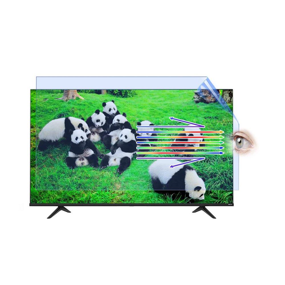 CICIHP Blue Light Screen Protector,Eye Protection Blue Light Protector Blocks Reduce Eye Fatigue and Eye Strain for TV,65" 1440 * 809