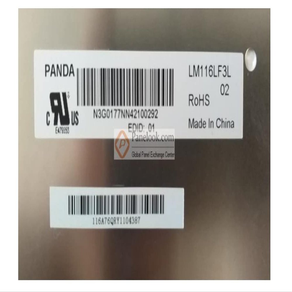 11.6 LCD Display Panel for Notebook Computers LC116LF3L02