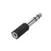 1/4" Stereo Male to 3.5mm Stereo Female Straight Headphone Adapter view 1