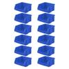 Cabilock Inclined Mouth Storage Box Warehouse Parts Storage Box Pp Material Classic Design Practical view 1
