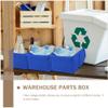 Cabilock Inclined Mouth Storage Box Warehouse Parts Storage Box Pp Material Classic Design Practical view 4