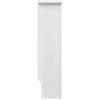 Radiator Cover White MDF 67.7",Heater Cover Cabinet Shelf Household Appliance Heating Accessories Home Improvement Funiture,Heater Heating Side Stand Cabinet Living Room Home view 3