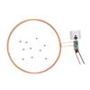 Taidacent 24V 200mm One to Many Long Distance Wireless Inductive Coil Wireless LEDs Induction Wireless Charging Module Wireless Power Supply(1 Transmitter Coil and 10 Mixed Wireless LEDs) view 1