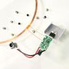 Taidacent 24V 200mm One to Many Long Distance Wireless Inductive Coil Wireless LEDs Induction Wireless Charging Module Wireless Power Supply(1 Transmitter Coil and 10 Mixed Wireless LEDs) view 2