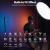 AMBITFUL A2 RGB LED Light Wand -Full Color Magnetic Video Light Stick,Handheld Tube Light with 29 Effects, 2500-8500K, 2500mAh, CRI 95+ for Photography, YouTube, TikTok (A2+Desktop Tripod) view 3