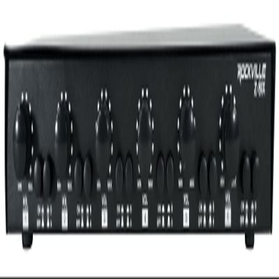 Rockville Z-SIX 300W 6-Zone Audio Zoner 8-Ohm, Multi-Room Control, Dual Source Inputs, Volume Control, for Home and Commercial Audio Systems