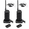 Retevis RB85 Two Way Radios Long Range,AI Noise Cancelling 2 Way Radio,16CH 2000mAh Rechargeable Two Way Radios with Earpiece(2 Pack) Bundle with Two Adapters view 1