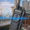 Retevis RB85 Two Way Radios Long Range,AI Noise Cancelling 2 Way Radio,16CH 2000mAh Rechargeable Two Way Radios with Earpiece(2 Pack) Bundle with Two Adapters view 2