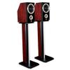 Feet Speaker Stand Home Theater Surround Sound Stand Wooden Speaker Tripod 2 Pieces Stable and Not Shaking (Color : Brown, Size : 27 * 20 * 71cm) view 1