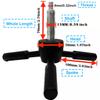 WAH LIN PARTS 3 Spoke Heavy-Duty Black Handle - Gun Safe & Vault Door Handle Replacement view 2