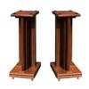 Feet Speaker Stand High Load-Bearing Audio Stand Living Room Theater Floor Wooden Speaker Stand Stable and Not Shake (Color : Brown, Size : 21 * 28 * 70) view 1