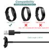 Kissmart Charger for Fitbit Inspire 2 Fitness Tracker, Replacement Charging Cable Cord Accessory for Fitbit Inspire 2 [2-Pack, 3.3ft/1m] view 2