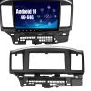 Aramox 2 Din Stereo Radio Fascia DVD Audio Navigation Panel Installation Kit, Fit for Lancer Galant, Car Radio Fascia Panel Trim Kit view 4