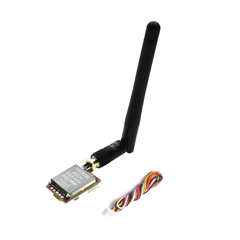 Replacement Part For Mini TS5828L Micro 5.8G 600mW 40CH Mini FPV Transmitter With Digital Display For RC Quadcopter QAV250 F450 F550 FPV - (Color: TS5828L Transmitter)