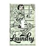 Mid Century Retro Ironing the Laundry Laundry Room Switch Plate Cover view 1