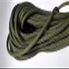 1/4 x 100 ft. Double Braid-Yacht Braid Polyester Rope. Olive view 1
