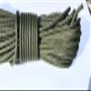 1/4 x 100 ft. Double Braid-Yacht Braid Polyester Rope. Olive view 2