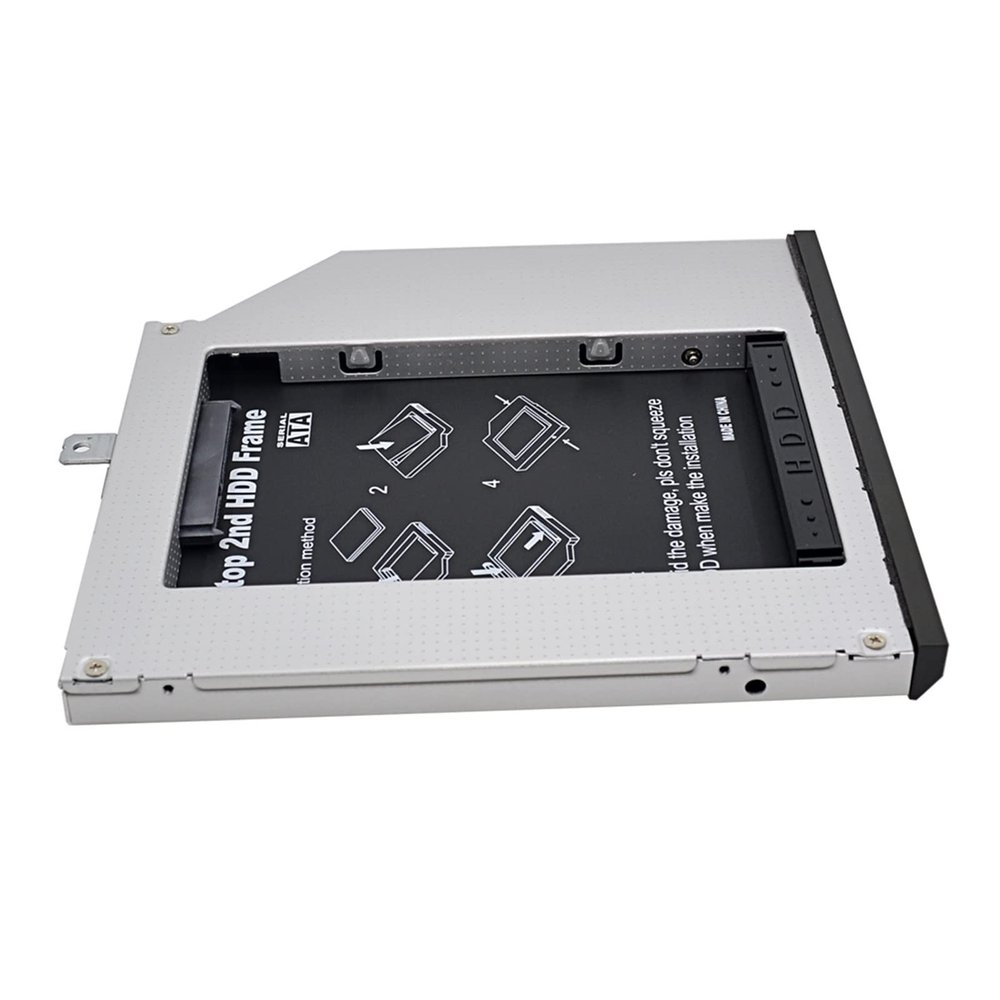 2nd HDD Caddy 9.5mm 2.5" SATA 3.0 SSD Case Hard Disk Enclosure