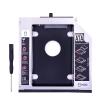 Aluminum SATA 3.0 2nd HDD Caddy 12.7mm for 2.5'' SSD Case HDD Enclosure view 1