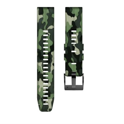 The New 26 22 20MM Watchband Strap for Garmin Fenix 6X 6 6s Pro 5S Plus 935 3 HR Watch Quick Release Silicone Easyfit Wrist Band Strap (Color : Green, Size : 20mm Fenix 6S Pro)