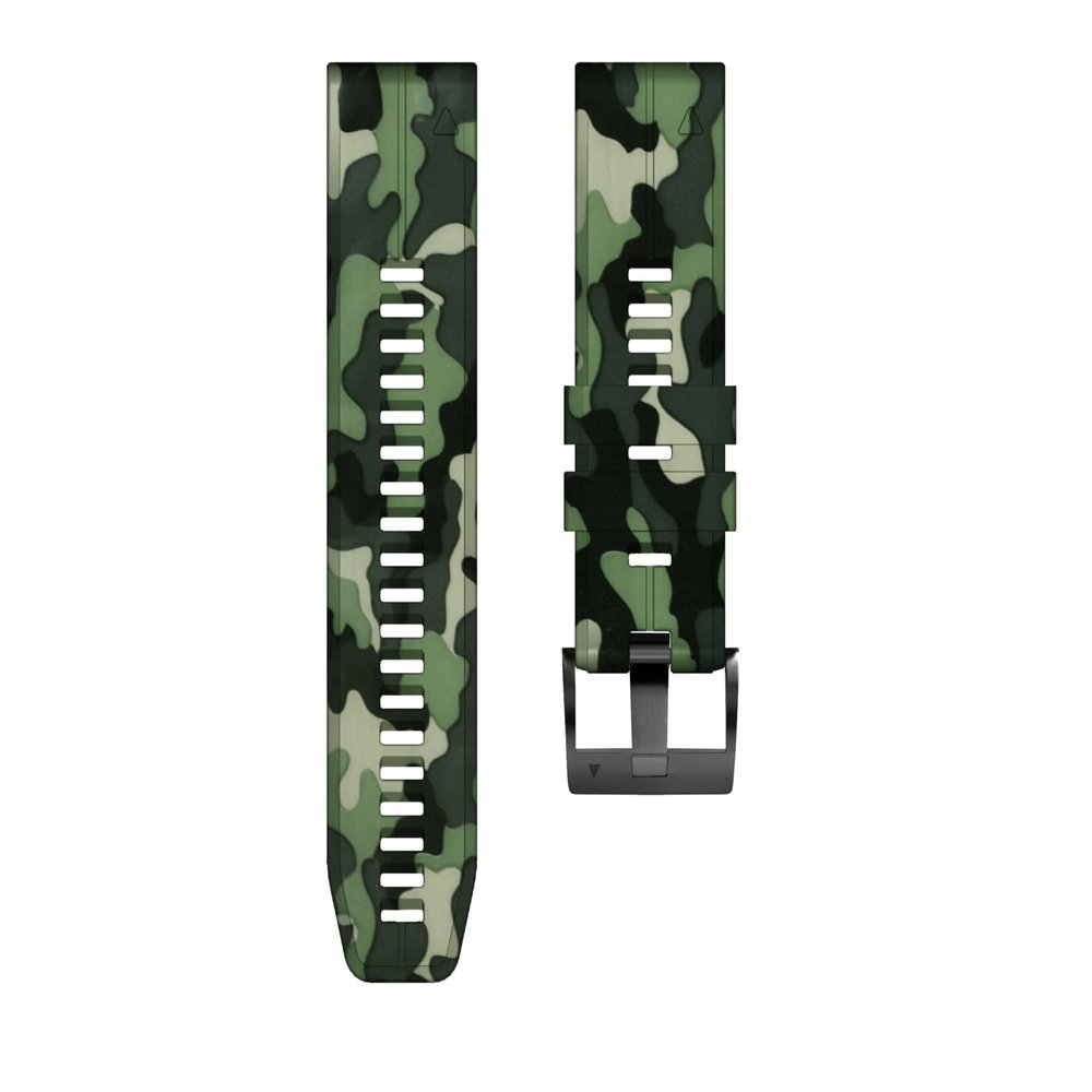 The New 26 22 20MM Watchband Strap for Garmin Fenix 6X 6 6s Pro 5S Plus 935 3 HR Watch Quick Release Silicone Easyfit Wrist Band Strap (Color : Green, Size : 20mm Fenix 6S Pro)