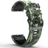 The New 26 22 20MM Watchband Strap for Garmin Fenix 6X 6 6s Pro 5S Plus 935 3 HR Watch Quick Release Silicone Easyfit Wrist Band Strap (Color : Green, Size : 20mm Fenix 6S Pro) view 2