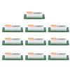 24Pin to 4Pin/SATA Molex Synchronous Dual PSU Power Supply Sync Adapter Card ATX Add2psu for Mining (Color : 10pcs to 4pin Green) view 3