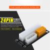 24Pin to 4Pin/SATA Molex Synchronous Dual PSU Power Supply Sync Adapter Card ATX Add2psu for Mining (Color : 10pcs to 4pin Green) view 4