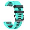 CZKE The New 26 22 20MM Watchband Strap For Garmin Fenix 6X 6 6s Pro 5S Plus 935 3 HR Watch Quick Release Silicone Easyfit Wrist Band Strap (Color : Cyan, Size : 22mm Fenix 6 Pro) view 1