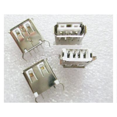 10PCS/LOT 180 USB-A Female Socket USB interfaces Directly pin Female