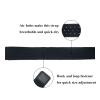 Grestun 26mm Multi-Sport Hook and Loop Band 3-Pack for Garmin, Breathable Wrist/Ankle/Arm Bands Compatible with Enduro 3 2 1/Fenix 8-51mm/Epix Pro 51mm/Fenix 7X/6X/5X Plus, Black view 2