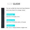 Grestun 26mm Multi-Sport Hook and Loop Band 3-Pack for Garmin, Breathable Wrist/Ankle/Arm Bands Compatible with Enduro 3 2 1/Fenix 8-51mm/Epix Pro 51mm/Fenix 7X/6X/5X Plus, Black view 3