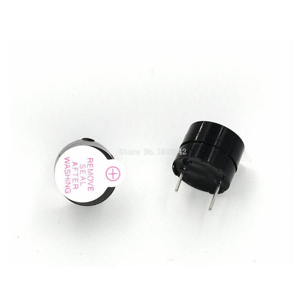 10PCS/Lot 3V Mini Magnetic Active Buzzer Alarm Ringer Black INGT 9.6mm New