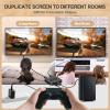 4k HDMI Splitter 1 in 2 Out HDMI Splitter for Dual Monitors Duplicate Mirror Support HDMI2.0b 60Hz Full HD 1080P 3D 18.5G Blackbps for Xbox PS4 Blu-Ray Player HDTV view 4